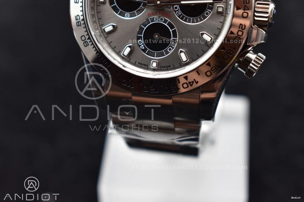 Edition Daytona 1:1 Best 904L Grey 422 Case Bracelet HighQuality SA And BTF SS Dial 116520 0729